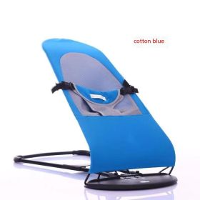 New Portable Dog Rocking Chair (Option: Cotton Blue-Bag)