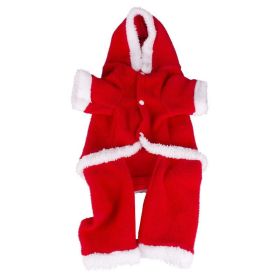 Dog Clothes Warm Creative Holiday Clothing (Option: Red Christmas Clothes-XS)