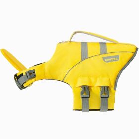 Animal-shaped Bee Dog Life Jacket Medium (Option: Yellow-XXL)